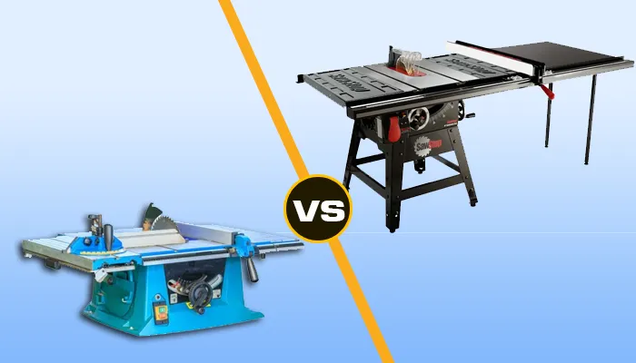 Difference Between Table Saw and Cabinet Saw: 8 Points