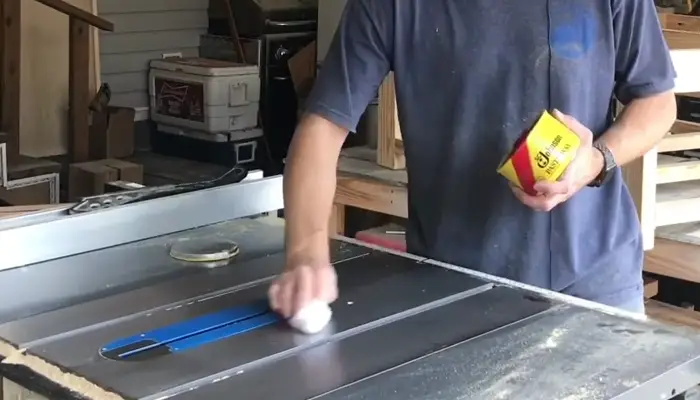 What Type of Wax for Table Saw