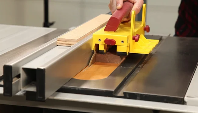 Why Do You Need to Push Wood Through a Table Saw Using a Push Block