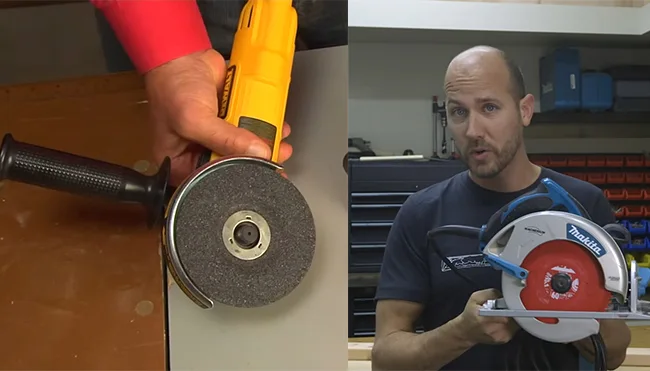 Differences Between Angle Grinder and Circular Saw