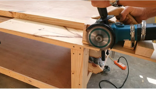 Can I use an angle grinder as a circular saw
