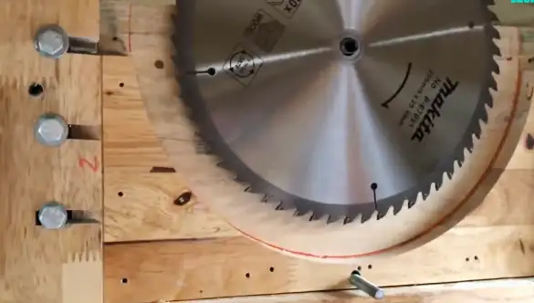 What size blade do most table saws use