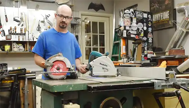 Can you use a circular saw blade on a track saw
