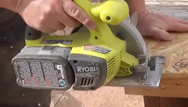 What should you do if your circular saw overheats and keeps stopping