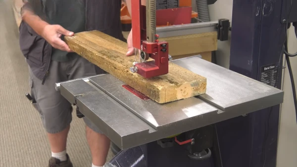 What's the thickest wood you can cut with a 14-inch bandsaw