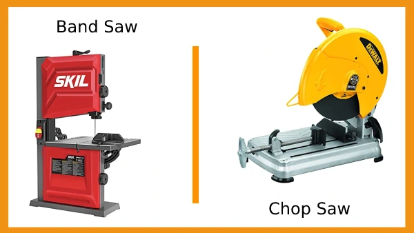 Can I use a wood-cutting chop saw blade on metal