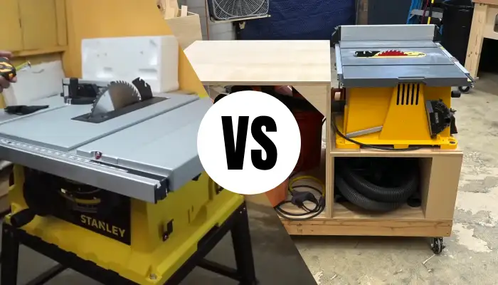10 Inch vs 12 Inch Table Saw: 8 Differences [Essential Know-How]