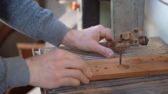 Can you use a scroll saw for straight cuts in larger materials