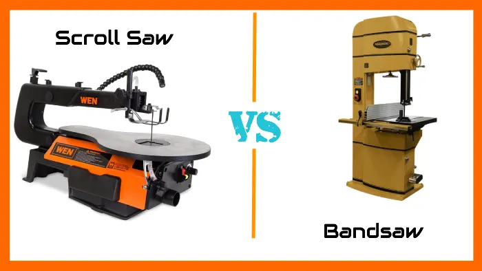 Difference Between Scroll Saw and Bandsaw: 8 Key Distinctions