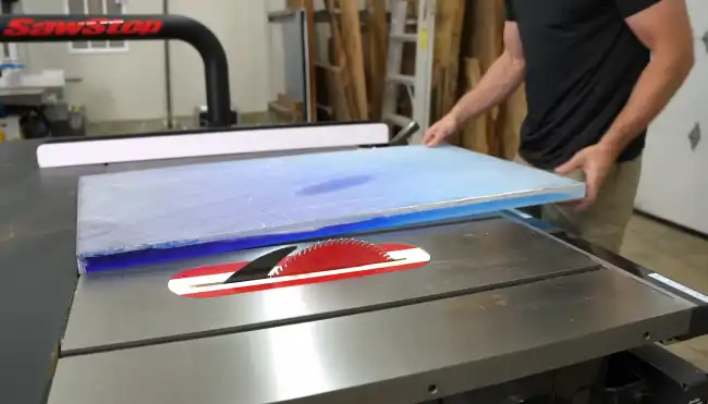 How to Cut Epoxy Resin With a Table Saw Step-By-Step Guide