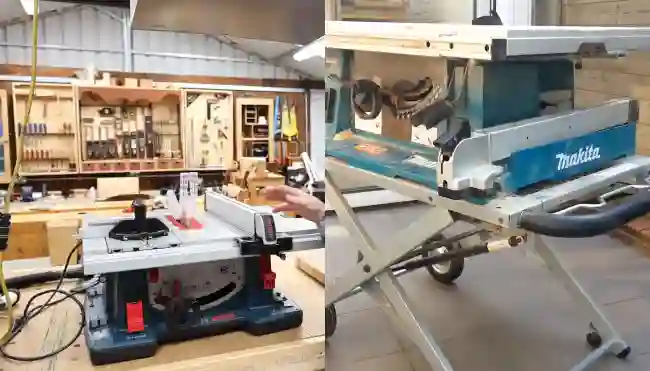 Key Differences Between Bosch vs Makita Table Saw