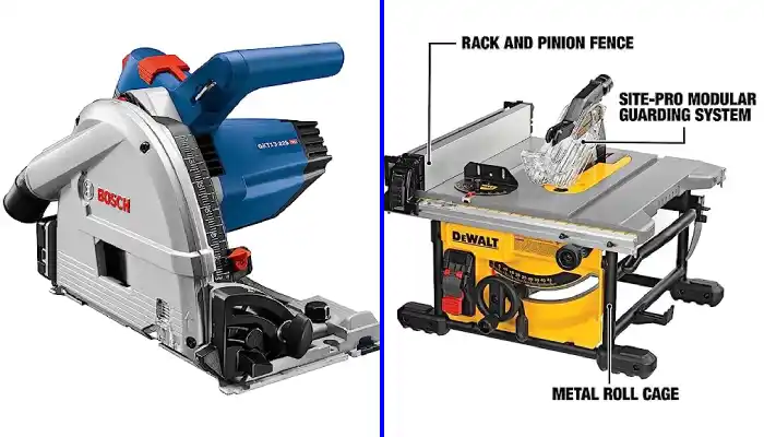 Track Saw vs Table Saw: 10 Differences [Important]