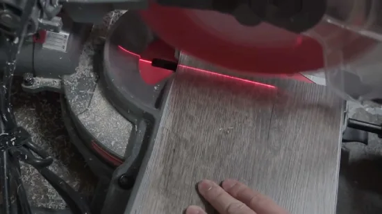 Safety Precautions to Take While Cutting Vinyl Flooring With a Miter Saw