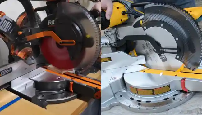 The Differences Between Ridgid Miter Saw and Dewalt Miter Saw