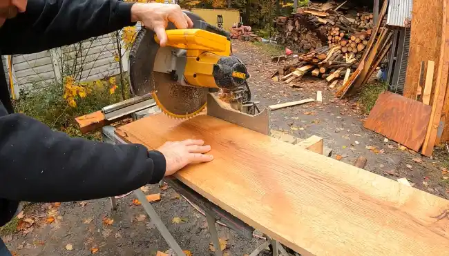 Can I use a miter saw for mini ripping on small pieces of wood