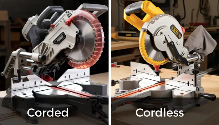 Corded vs Cordless Miter Saw: 7 Significant Differences