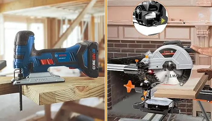 Jigsaw vs Miter Saw: 9 Essential Differences