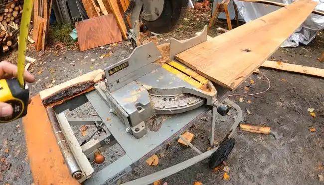 What is the minimum board length for a miter saw