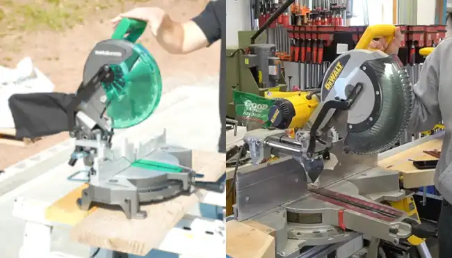 Differences Between Metabo vs DeWalt Miter Saw for Wood Cutting