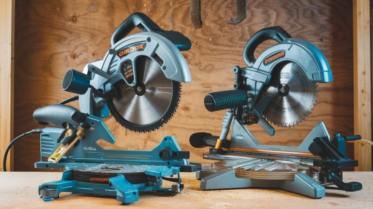 single vs double bevel miter saw