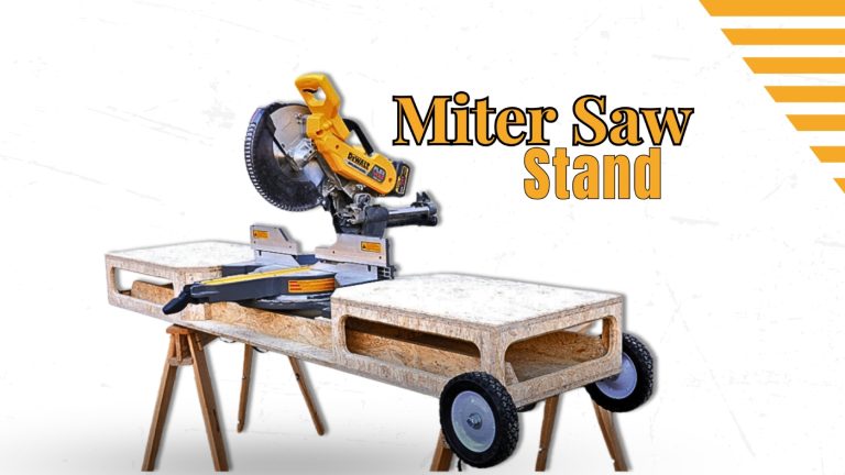 how to build a miter saw stand