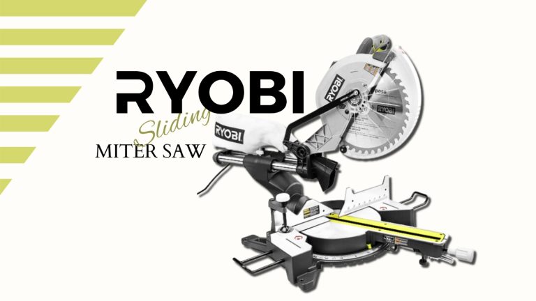 ryobi sliding miter saw review