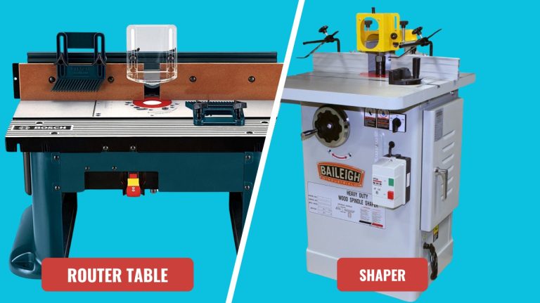 Router Table vs Shaper