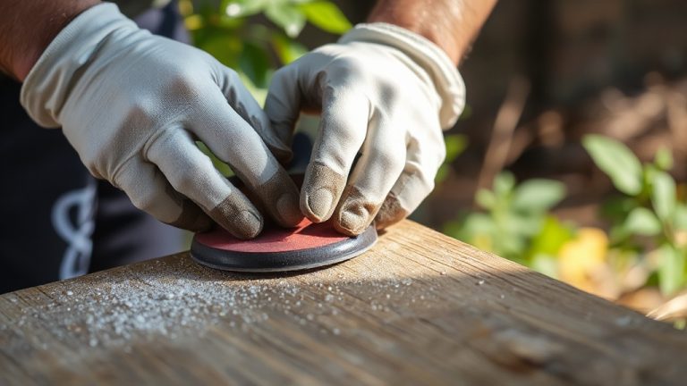 Can You Sand Wet Wood