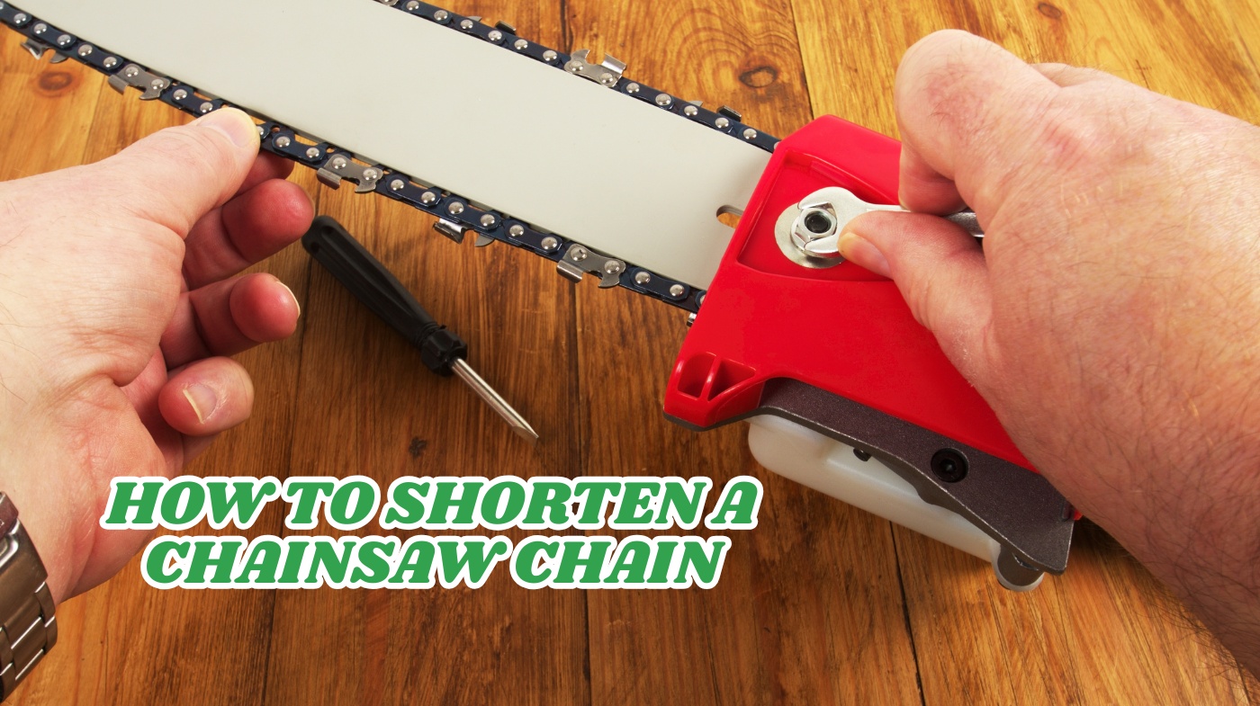 How to Shorten a Chainsaw Chain