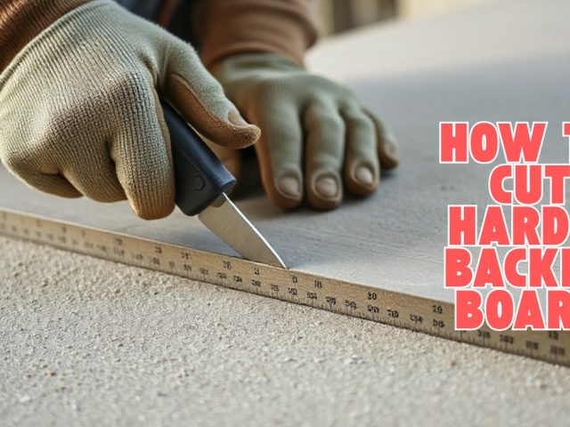 How to Cut Hardie Backer Board? Easy Ways You Can Master