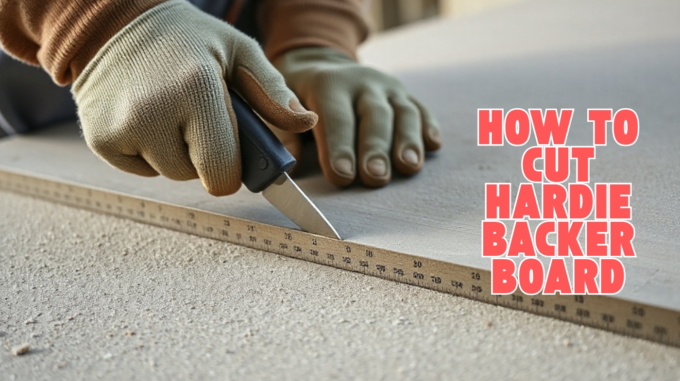 How to Cut Hardie Backer Board