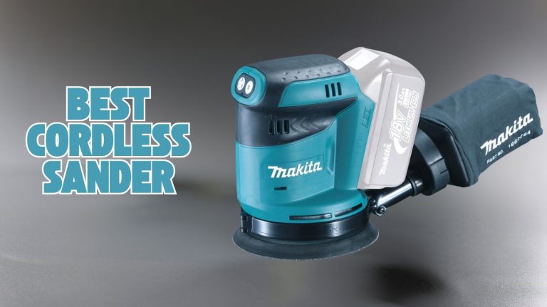best cordless sander
