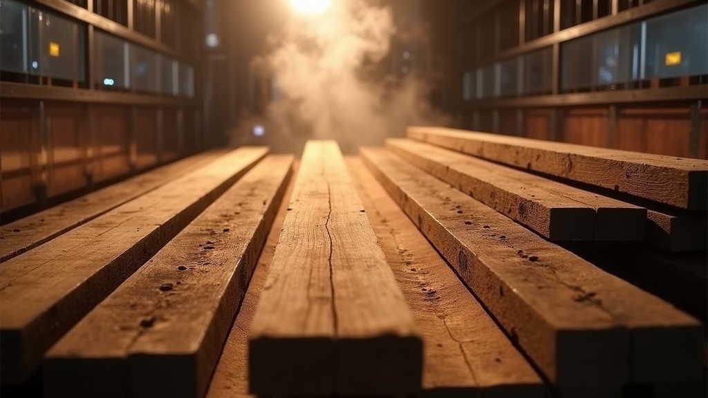 controlled kiln drying process
