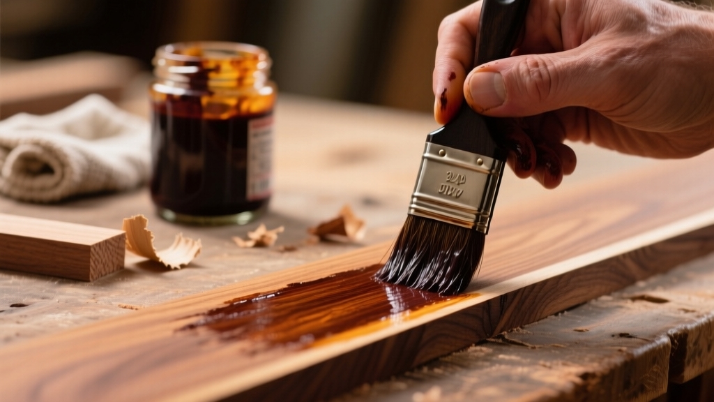 How to Stain Wood Filler