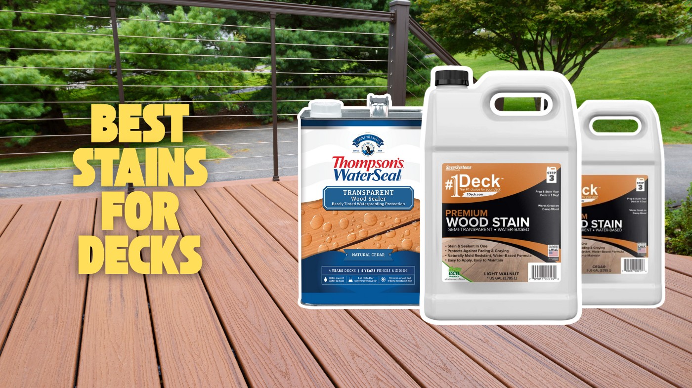 best stains for decks