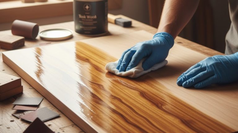 how to finish teak wood
