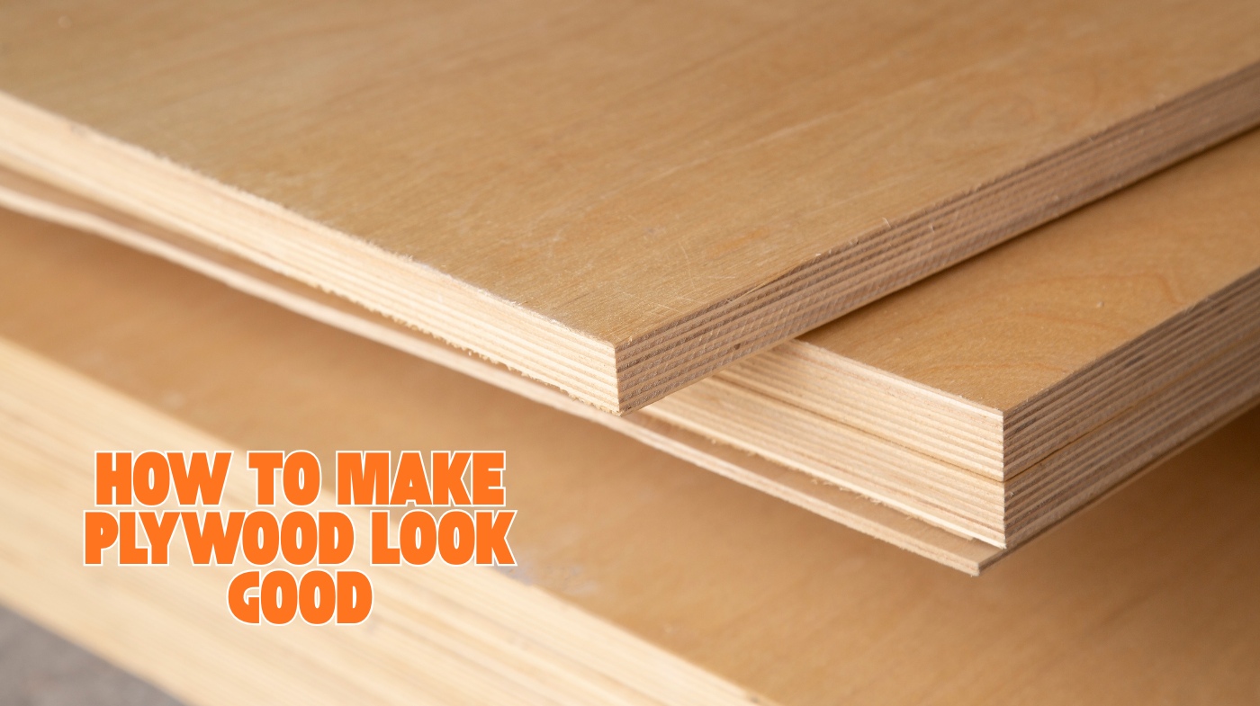 how to make plywood look good