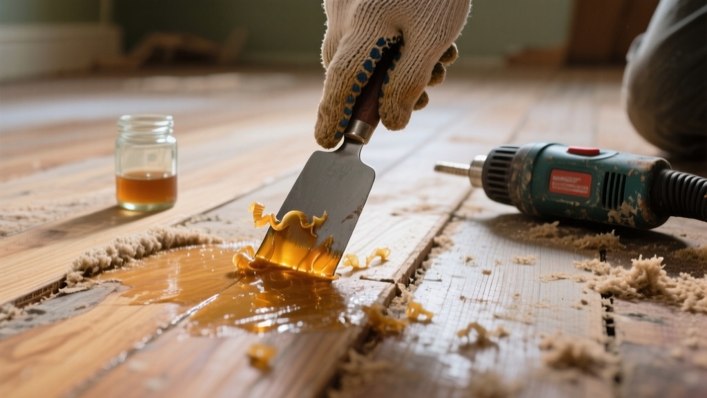 How to Remove Carpet Glue From Wood
