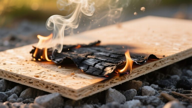 Can You Burn Particle Board