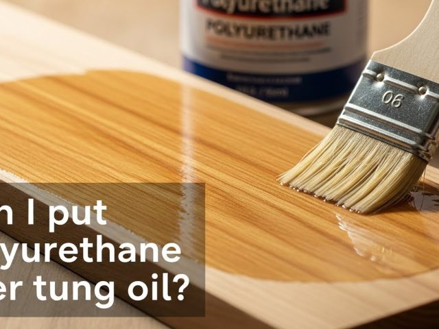 Can I Put Polyurethane Over Tung Oil? Expert Advice