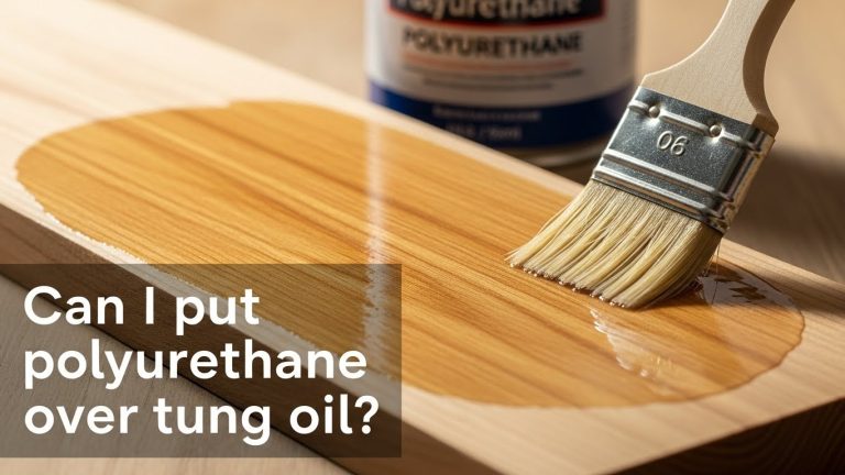 can i put polyurethane over tung oil
