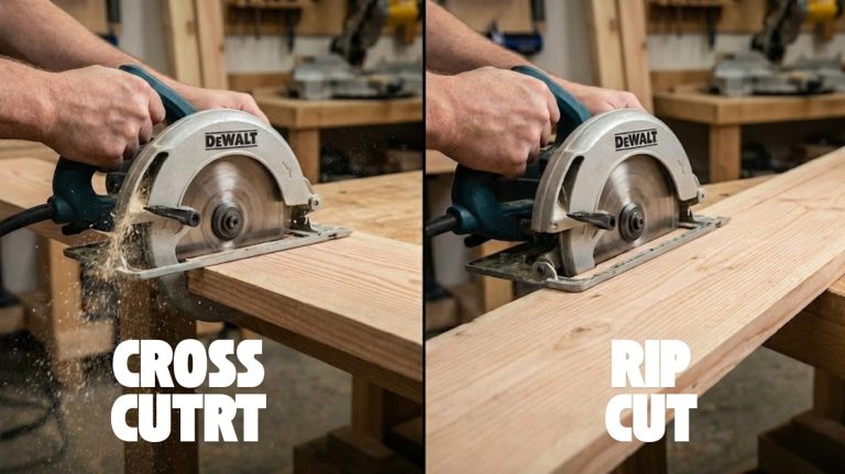 cross cut vs rip cut