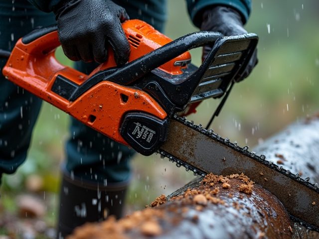 Can You Chainsaw in the Rain? Safe Tips You Must Know