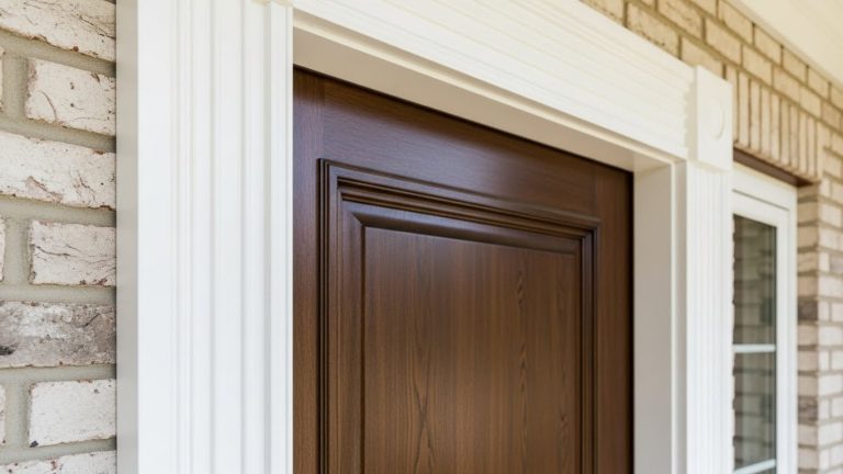 what is brick mold on a door
