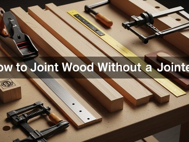 How to Joint Wood Without a Jointer? Woodworking Hacks