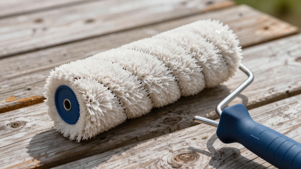 best roller for staining deck