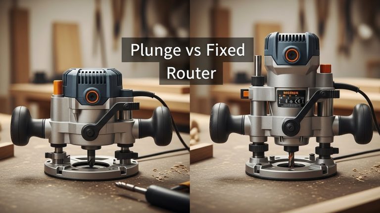 plunge vs fixed router