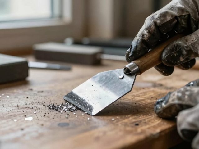 How to Sharpen a Paint Scraper: Power of a Perfect Edge