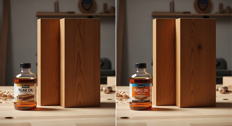teak oil vs tung oil