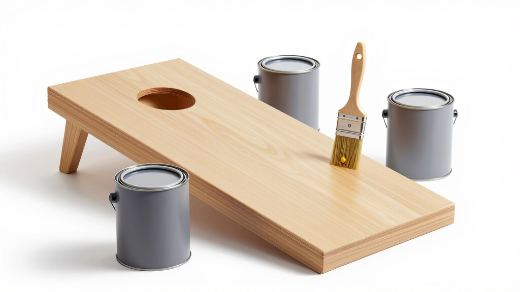 best paint for cornhole boards